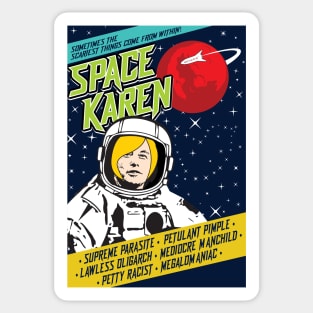 Elon Musk Spacae Karen Sticker
